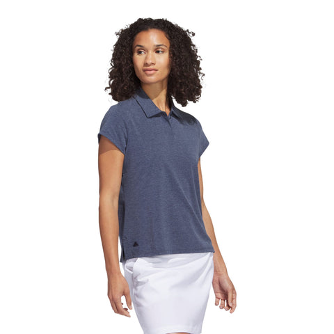 Go-To Heathered Poloshirt Damen