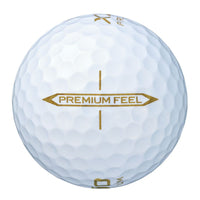 Premium 8 Gold Golfbälle