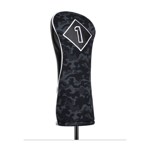 Headcover Schwarz Camo Driver