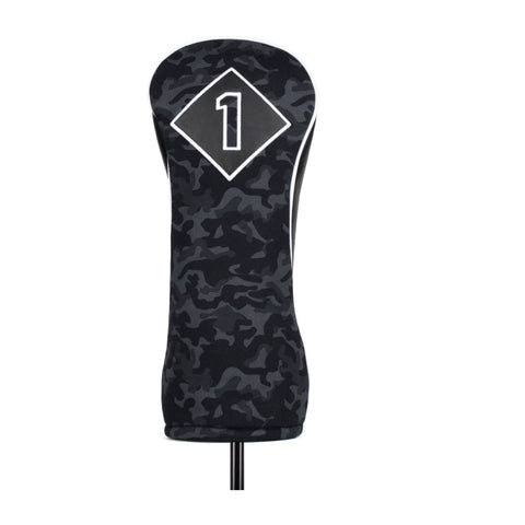 Headcover Schwarz Camo Driver