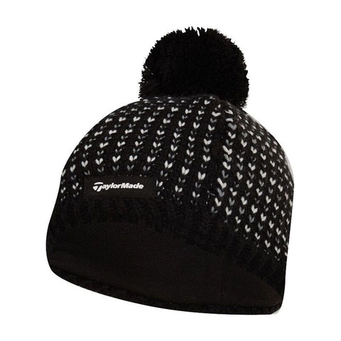 W Beanie Bobble Schwarz