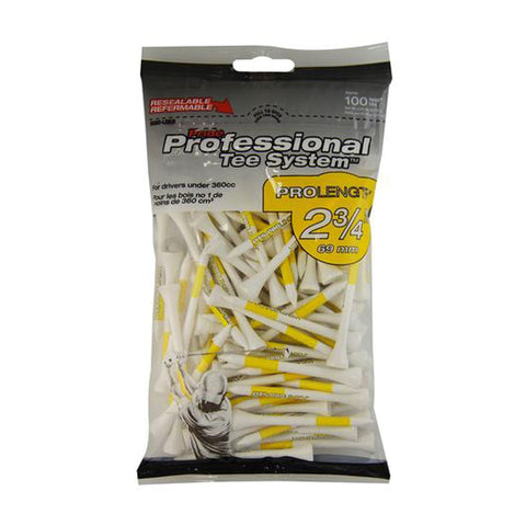 PTS 2 3/4" [100Tees] Gelb/Weiß