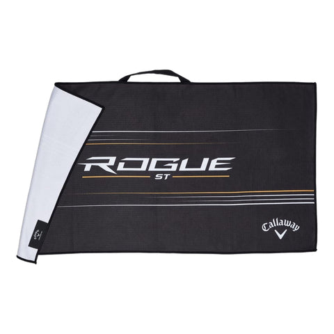 Rogue Handtuch 35x19 Schwarz, Weiß, Gold
