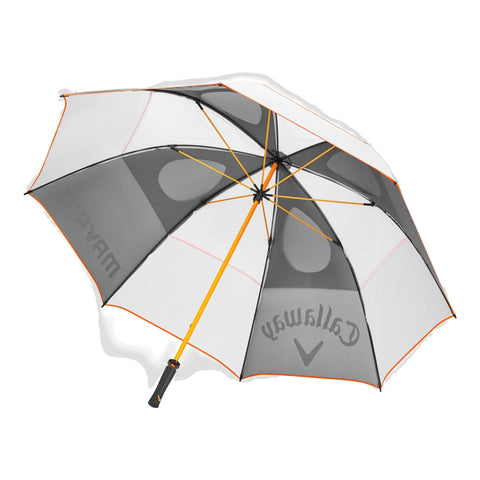 Mavrik 68 DBL Umbrella White/Charcoal/Orange
