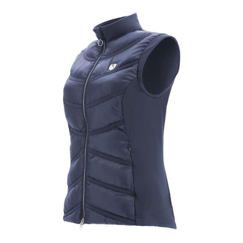 W Each Gilet Navy Damen
