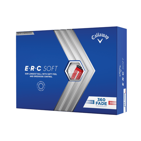 ERC Soft (23) [12 Stück] Fade 360 Golfbälle