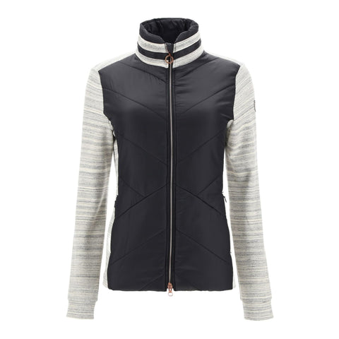W Pingpong Jacke Schwarz/Beige Damen