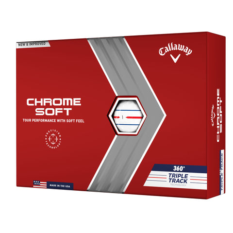Chrome Soft (22) [12 Balls] Triple Track 360