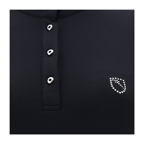 W Adelita LS Polo Schwarz