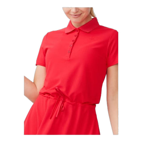 Kleid Soft Func Rot Damen