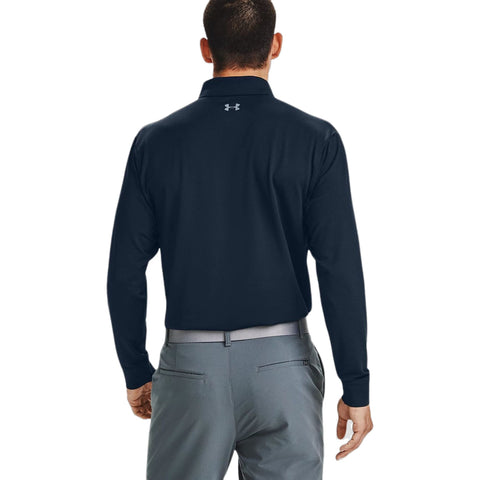Polo Langarm Performance 2,0 Navy Herren Herren