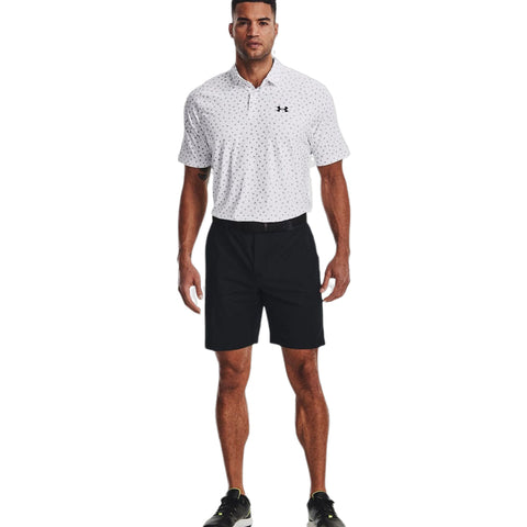 Polo Kurzarm Iso-Chill Floral Dash Weiss Herren Herren