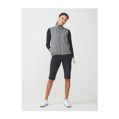 Pocket Wind Vest Geo Comb Black