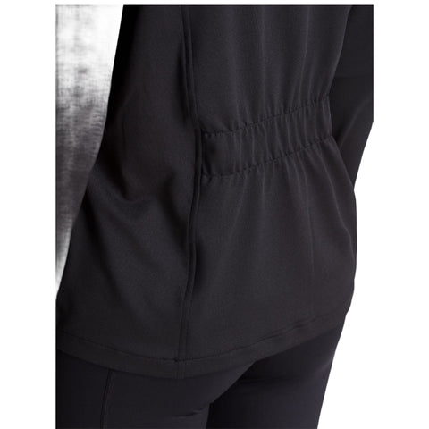 Jacke Swing Schwarz Massai Flower Damen