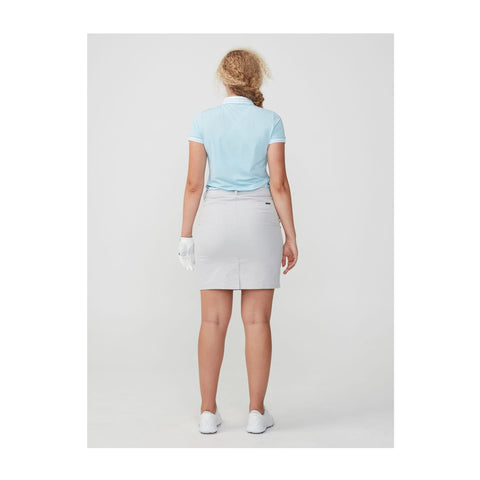 Skort Comfort Stretch Silber Gray