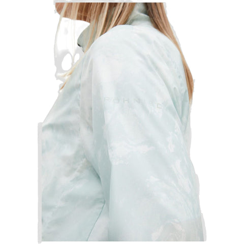 W Wind Jacket Packable Algal Bloom Seafoam Damen