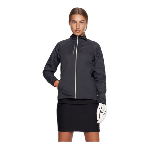 Gilet W Mila Wind Black Damen