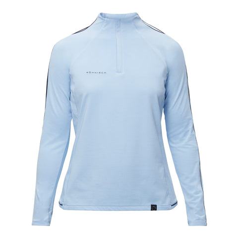 Serena Golf Layer Half Zip Powder Blue Damen Damen
