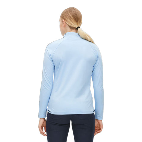 Serena Golf Layer Half Zip Powder Blue Damen Damen