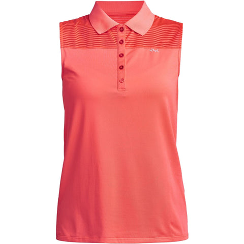 W Miko SL Polo Neon Pink Damen