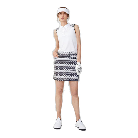 Element SL Polo Zigzag Sand Damen