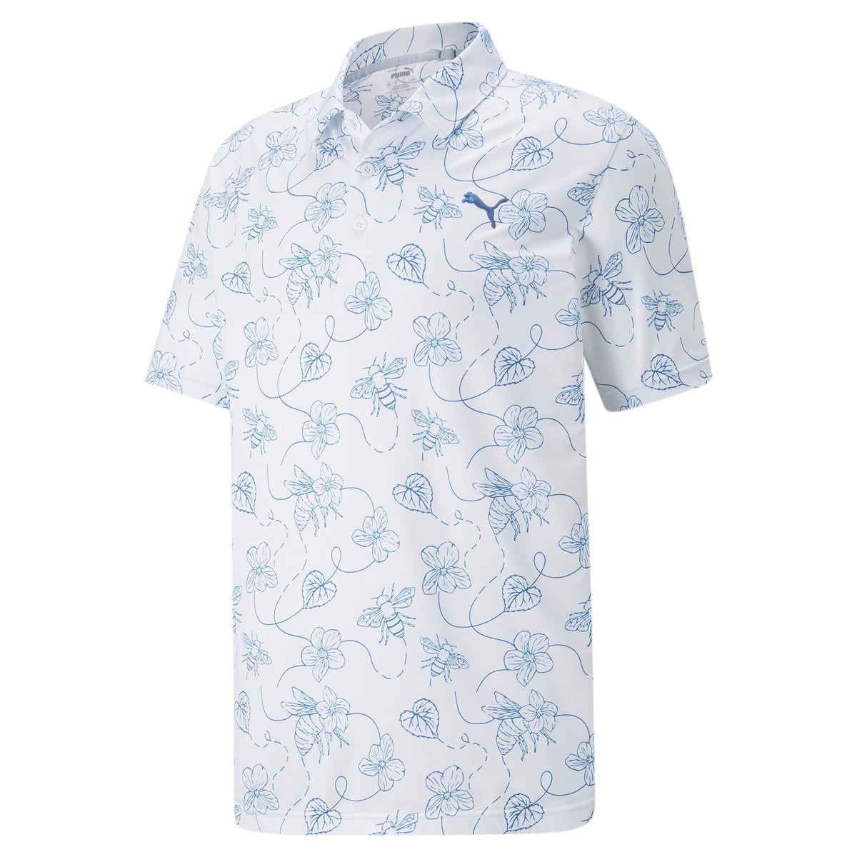 M Polo Cloudspun Pollinators Bright Weiß/Bright Co