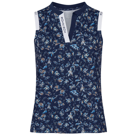 Abby Poloshirt ärmellos Damen