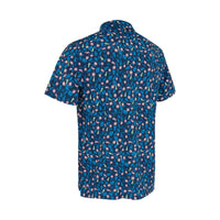 Polo SS Whimsical Tropical Print