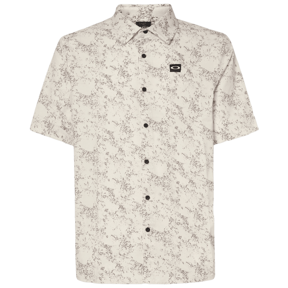 Sand Camo Woven Golf Polo