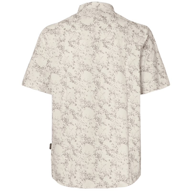 Sand Camo Woven Golf Polo