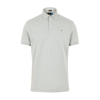 M Stan Reg Fit-Club Pique Polo Stone Grey Melange