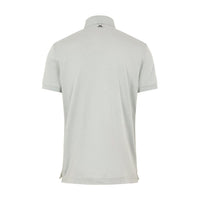 M Stan Reg Fit-Club Pique Polo Stone Grey Melange
