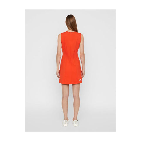 W Jasmin Lux Sculpt Kleid Tomato Red