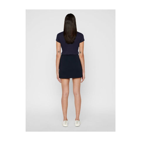 W Alve-Cotton Poly Polo Navy Melange