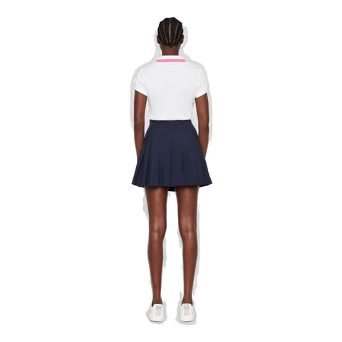 W Alve-Cotton Poly Polo White Damen