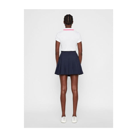 W Alve-Cotton Poly Polo White