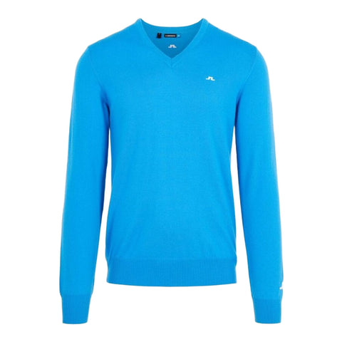 M Lymann-Tour Merino Sweater True Blue Herren