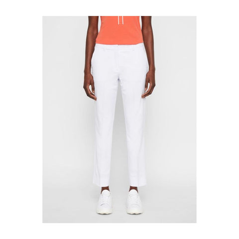 W Kaia Pant-Light Poly Stretch White
