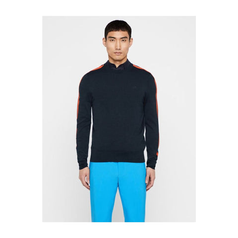 Sweater Kevin Crew Neck-Pima Cotton JL Navyblau