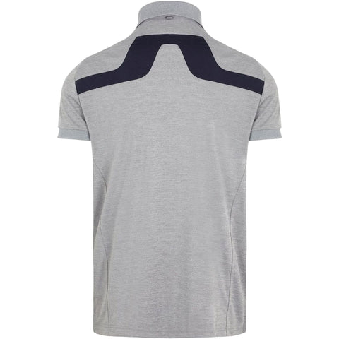 M KV Reg Fit-TX Jersey Polo Stone Grey Melange Herren