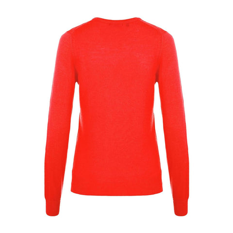 W Amaya-True Merino Sweater Tomato Red