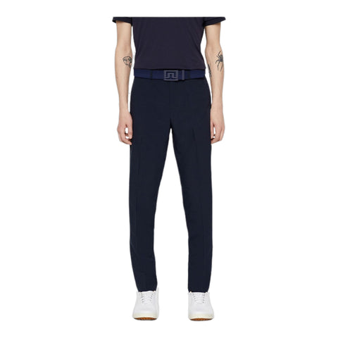 M Will-Light Jaquard Hose JL Navy Herren