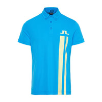 M Zeke Reg Fit-Lux Piquet Polo True Blue