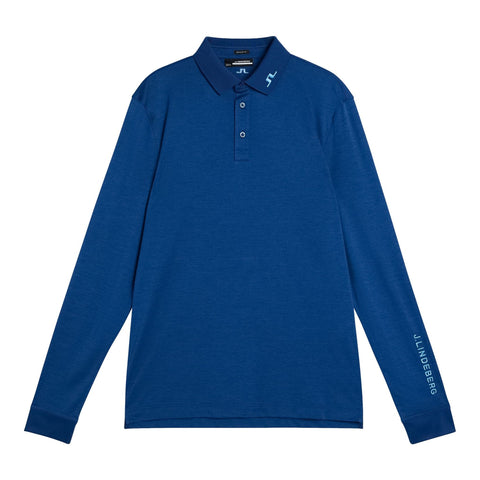 Tour Tech Langarm Herren Estate Blue Melange