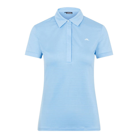 W Sue SS Polo Summer Blue Damen