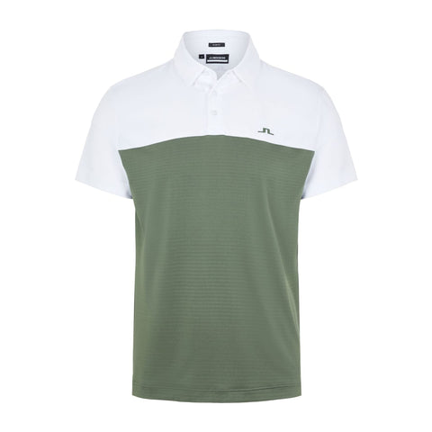 M Owen Slim Fit SS Polo Thyme Green