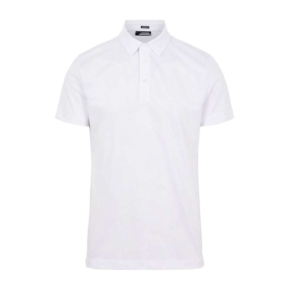 M Clide Regular Fit SS Polo White