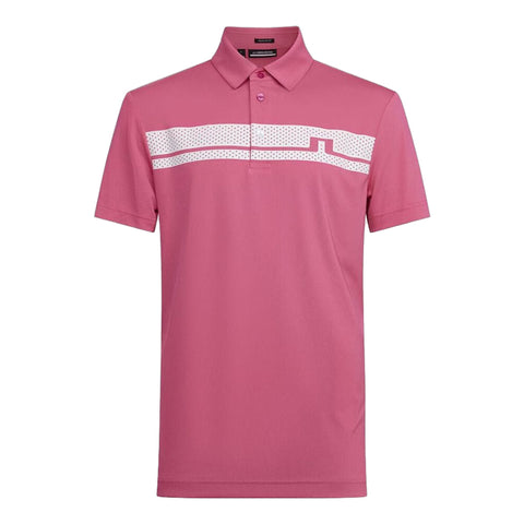 M Clark Regular Fit Golf Polo Hot Pink Herren