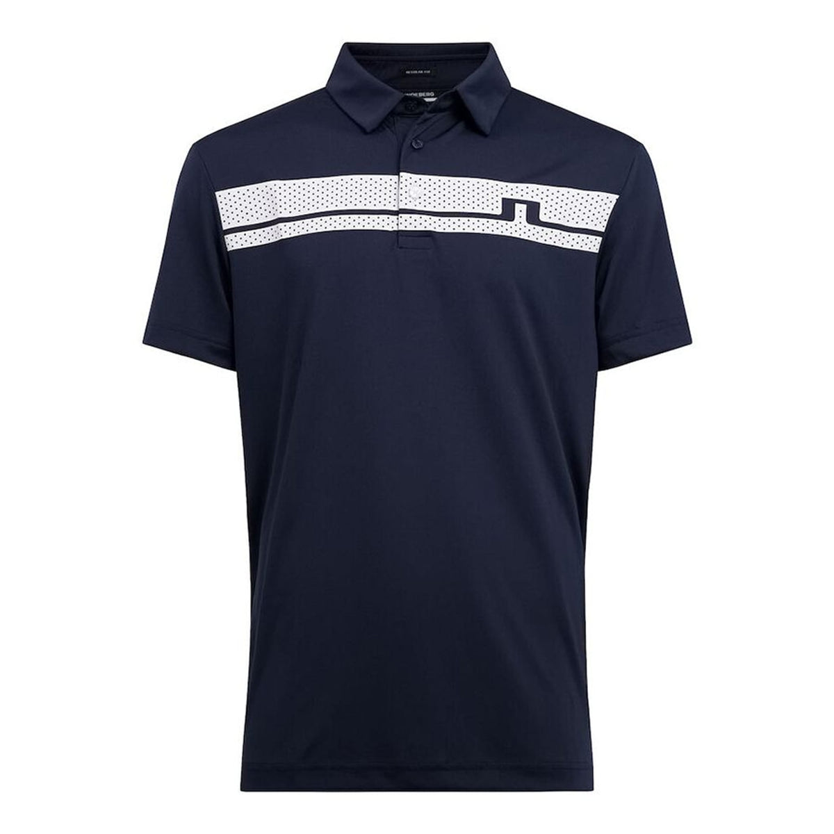 M Clark Regular Fit Golf Polo JL Navy