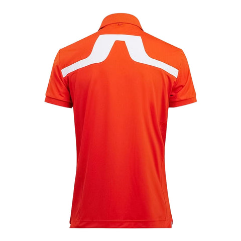 M KV Regular Fit Golf Polo Tangerine Tango Herren